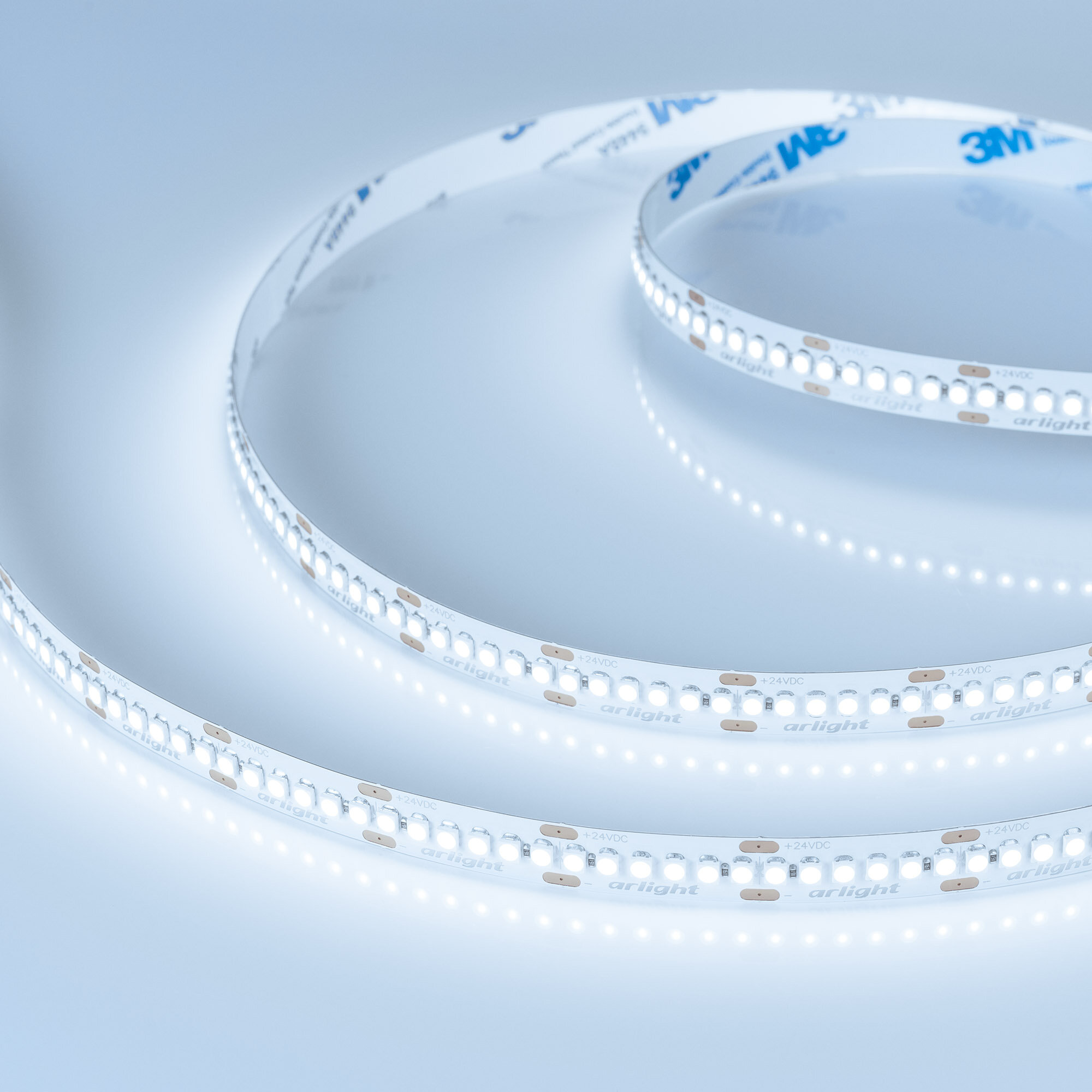 Светодиодная Лента RT-A240-10mm 24V Cool 8K (19.2 W/m, IP20, 3528, 5m) (Arlight, 19.2 Вт/м, IP20) 018728(2)