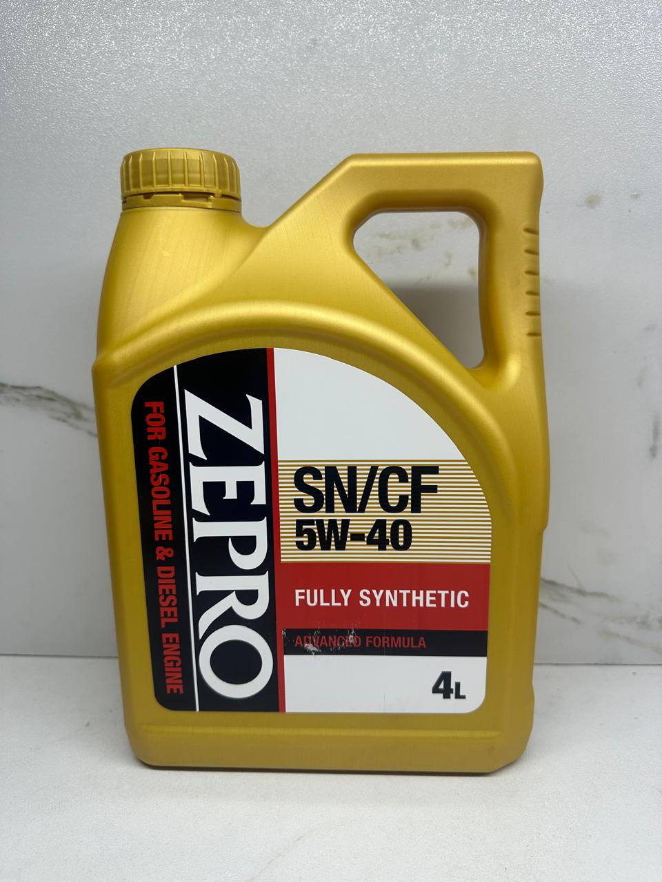 Масло моторное ZEPRO SN/GF-5 5W-40, 4л, (пластик)30011333-004