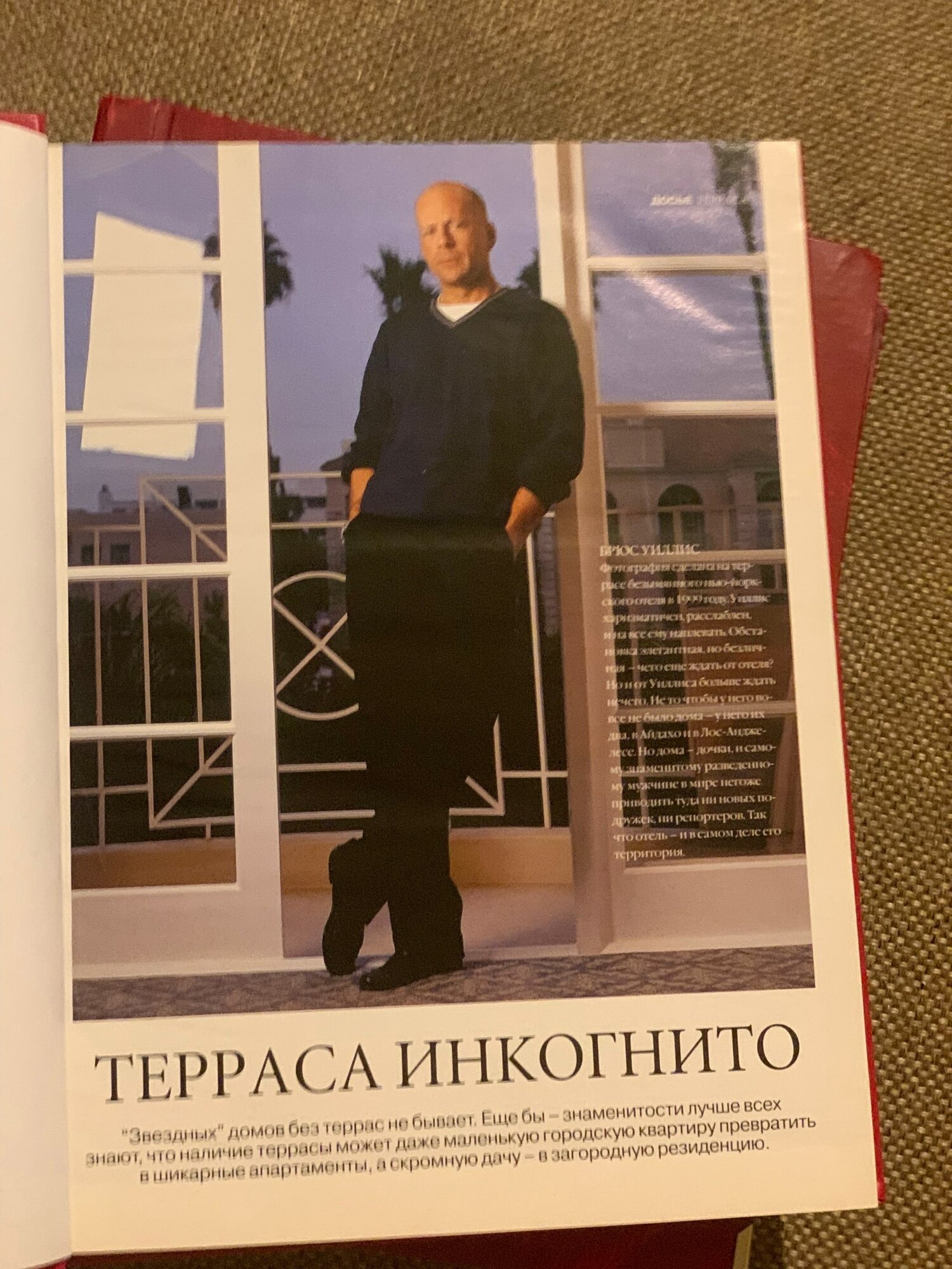 Архитектура и дизайн, Терраса Инкогнито