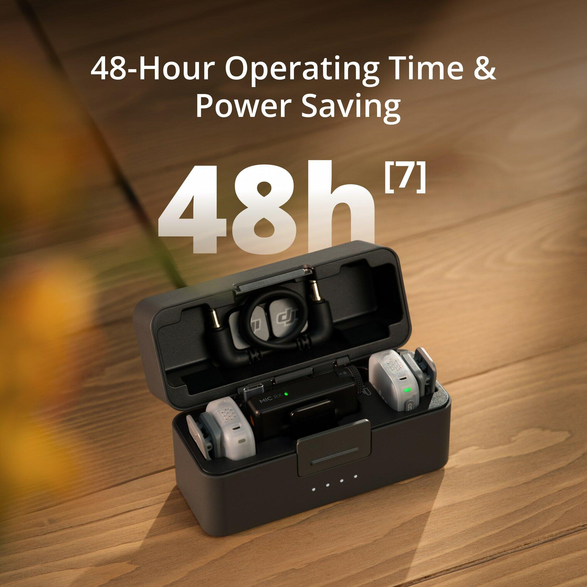 Беспроводной микрофон DJI Mic Mini 2 (1 TX + 1 Mobile RX + Charging Case)