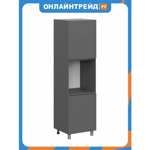 фото Пенал арника мебель под духовку пн 601 денвер, графит