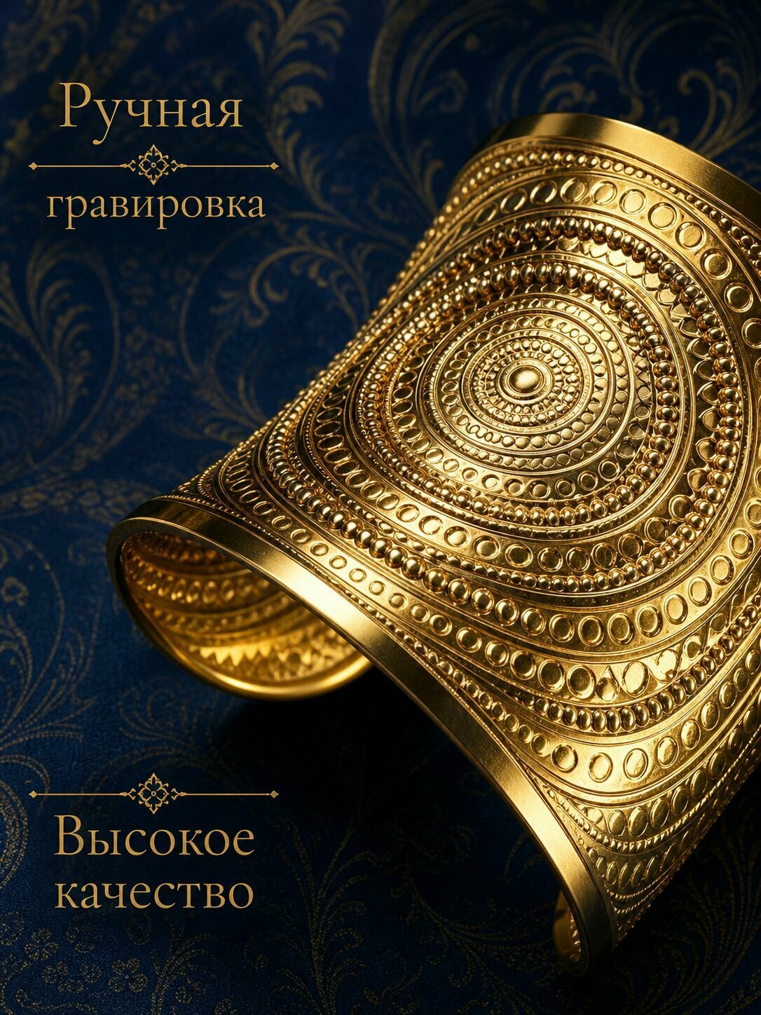 Браслет , золотой — фото 1