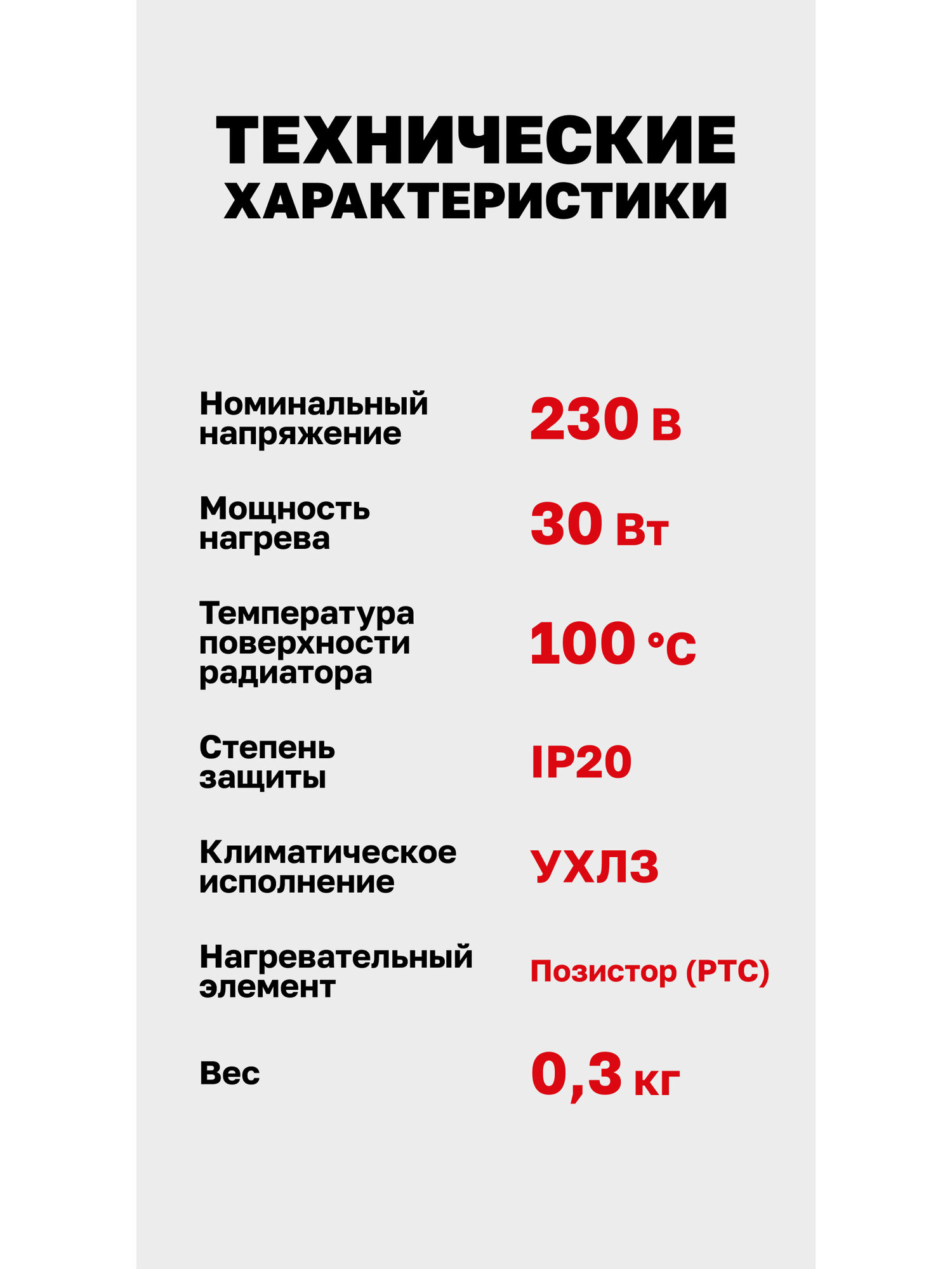 Обогреватель на DIN-рейку клеммный EKF 30Вт 230В IP20 PROxima электрощита или телекоммуникационного шкафа — фото 1