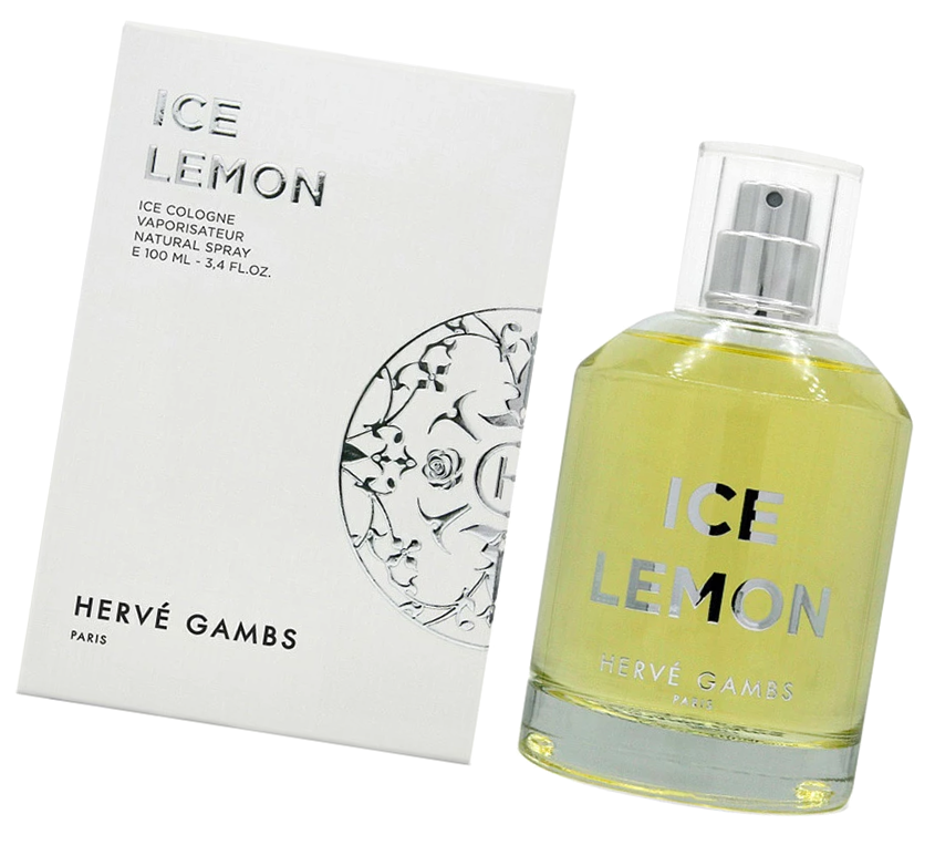 Одеколон для женщин и мужчин Эрве Гамбс Айс Лимон 100 мл / Ice Lemon