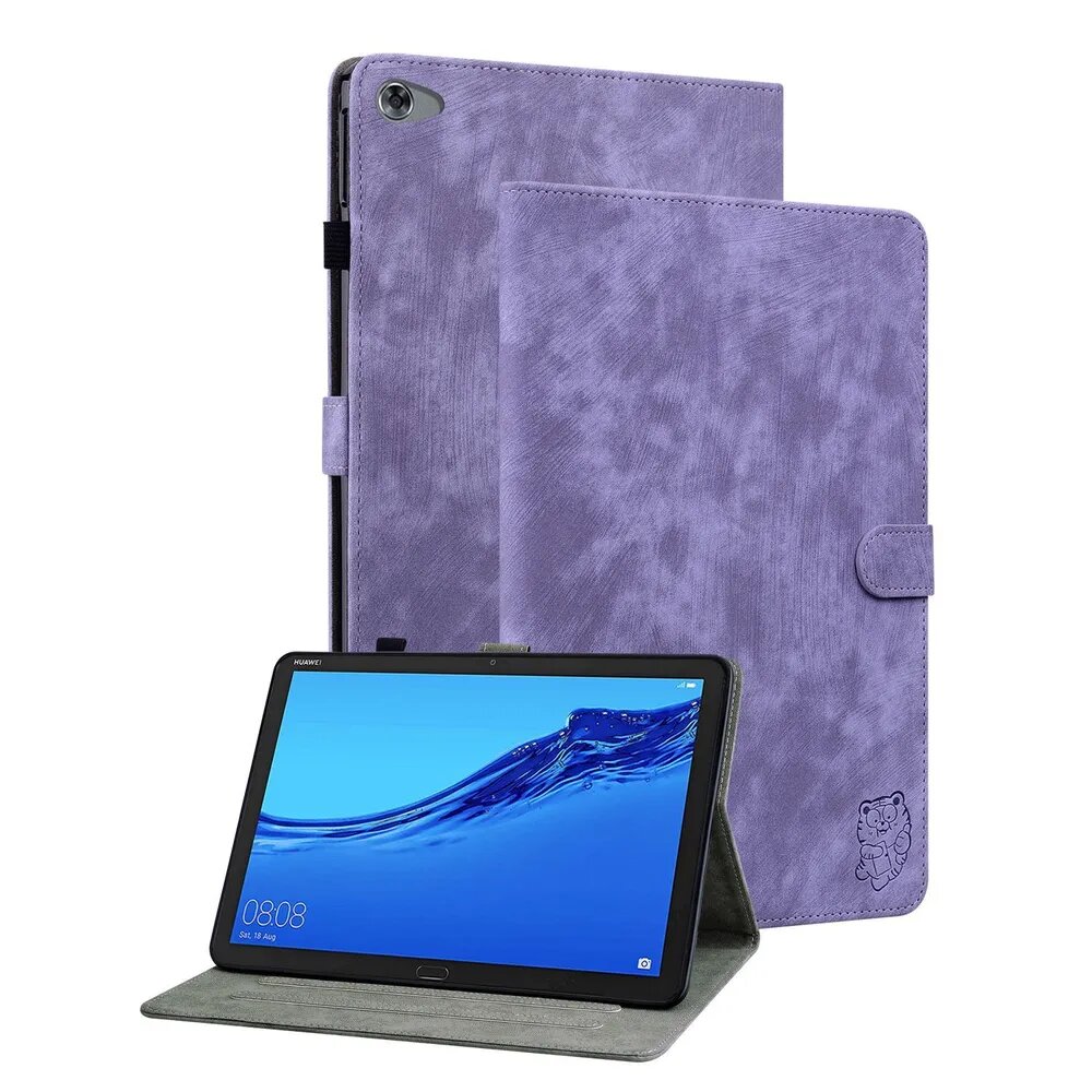 Чехол для Huawei MediaPad M5 Lite 10 (BAH2-L09/ W09/ AL10) Роскошный кожаный чехол для планшета