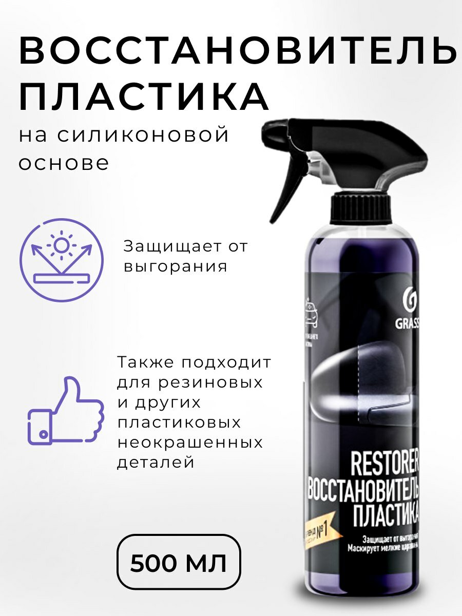 Grass Полироль автомобильный, 500 мл, 1 шт.
