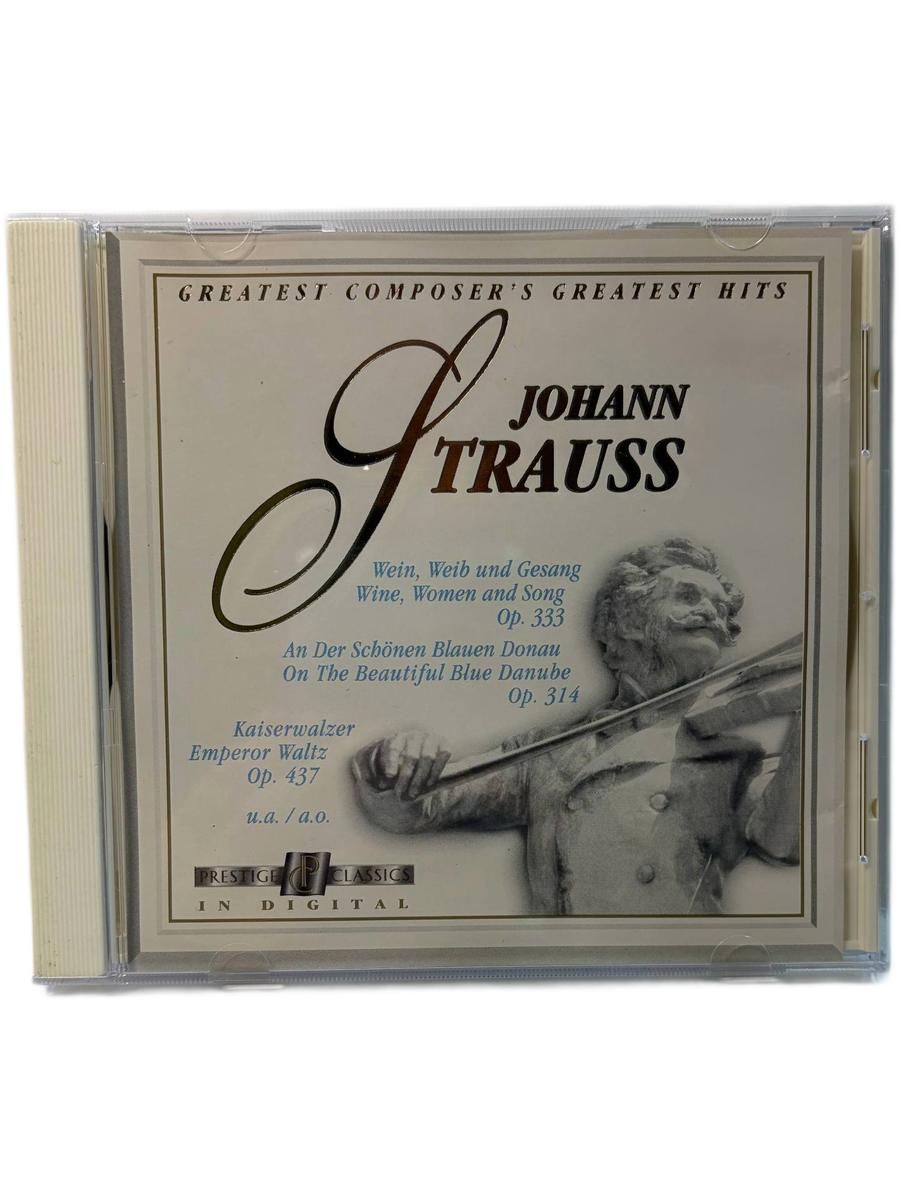 Strauss - Seine Grossten Hits / Strauss Greatest Hits (1CD Prestige Classics, Чехия 1994)