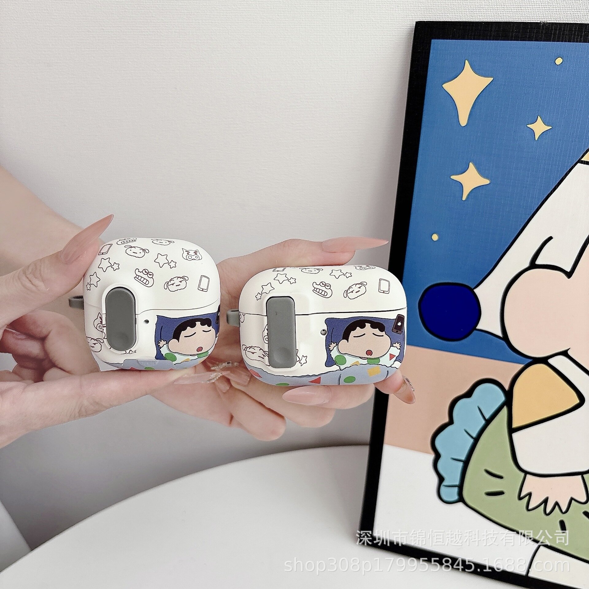 Чехол Petersburg Fish подходит для магнитного чехла Apple/Huawei FreeClip2 для наушников Airpods4/pro3.