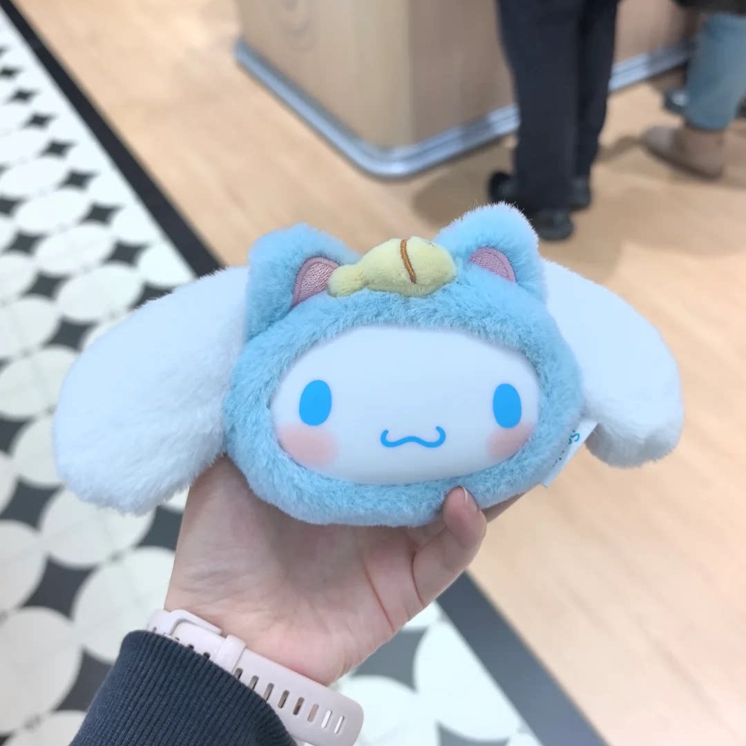 Cinnamoroll MINISO Sanrio Fluffy Cat Серии Чехол для Наушников Подвеска Кукла Распакованная Подтвержденная