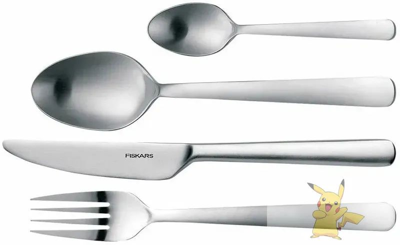 Fiskars Набор столовых приборов 24 предм. серебристый