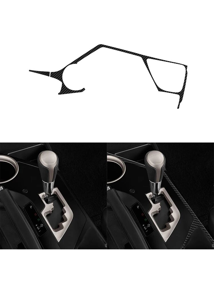 Для Toyota RAV4 2013-2015, рамка консоли из углеволокна, type 2