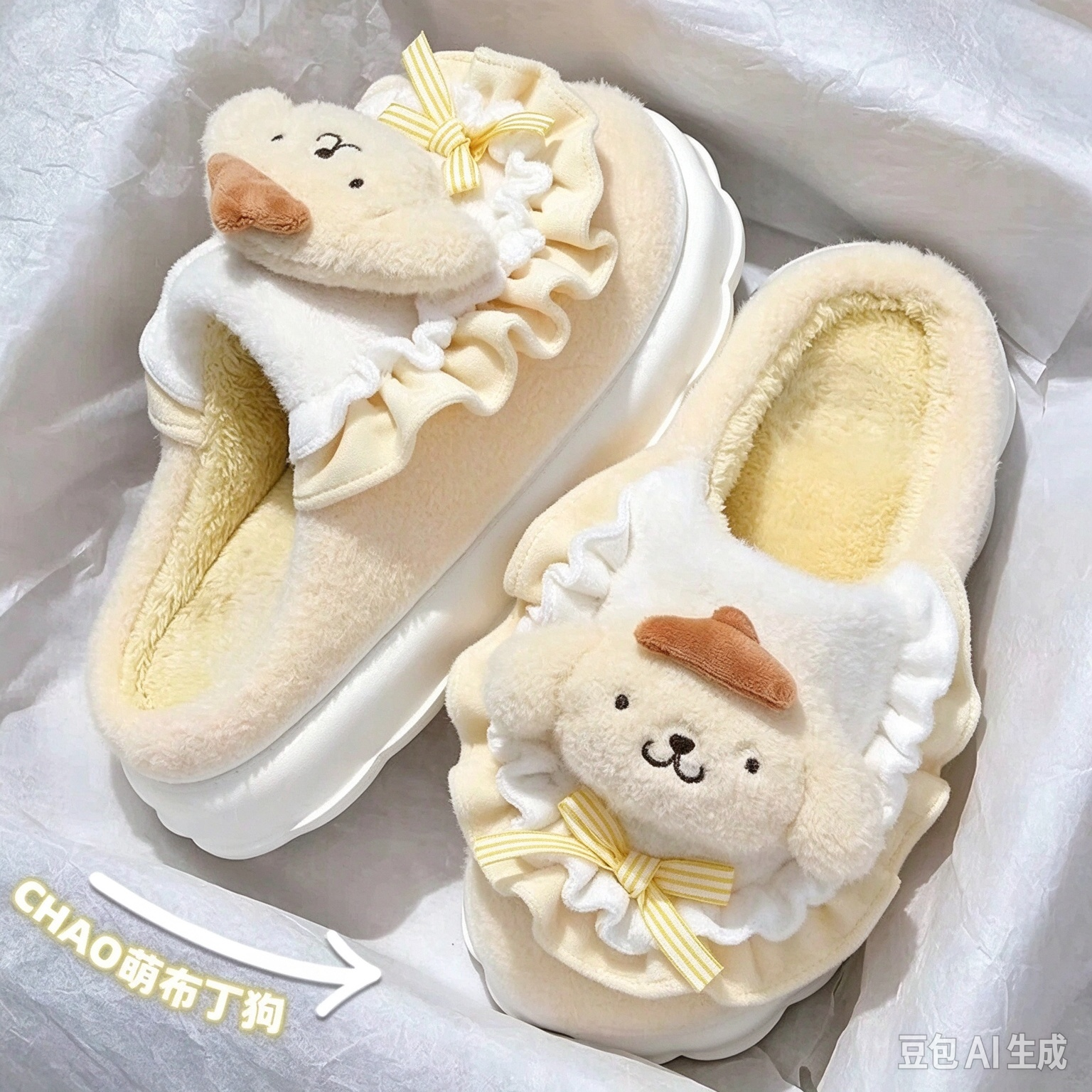 Тапочки Pom Pom Purin