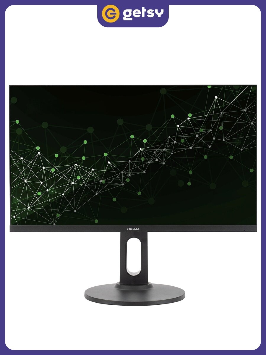 Монитор Digma Progress 24P505F (DM24SB05) 23.8" 100 Гц, IPS 1920x1080, VGA, HDMI, Display Port, черный