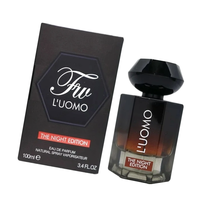Парфюм Fragrance World L Uomo The Night Edition для мужчин 100 мл - Эль Уомо
