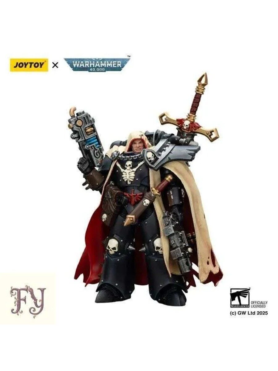 Подвижная фигурка JOYTOY 1/18 Warhammer 40K Chaos Space Marines Cypher, Lord of the Fallen