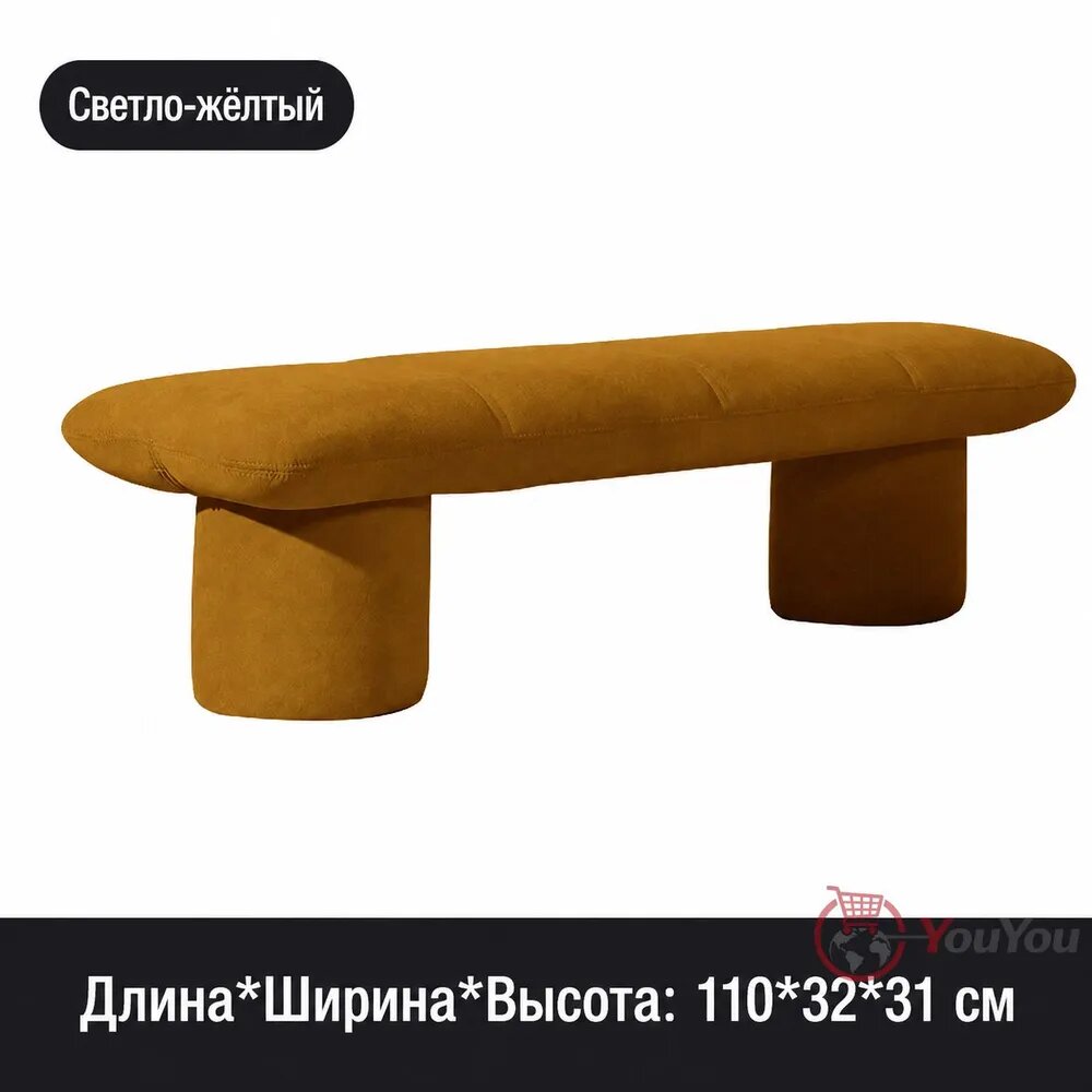 Банкетка, ДПК (Древесно-полимерный композит), 110х40х40 см