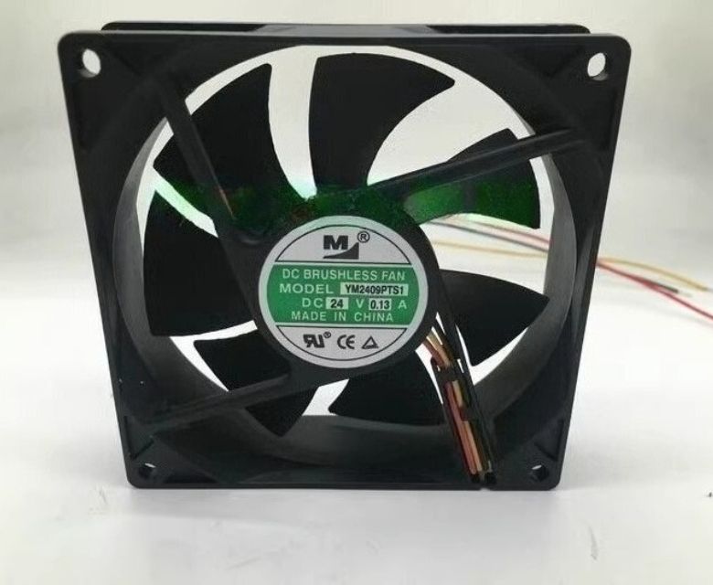 YM YM2409PTS1 24V 0.13A 8 см 3-проводной инвертор, вентилятор охлаждения -