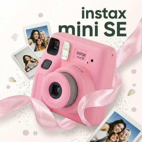 фото Фотоаппарат моментальной печати fujifilm instax mini 12 se, blossom pink