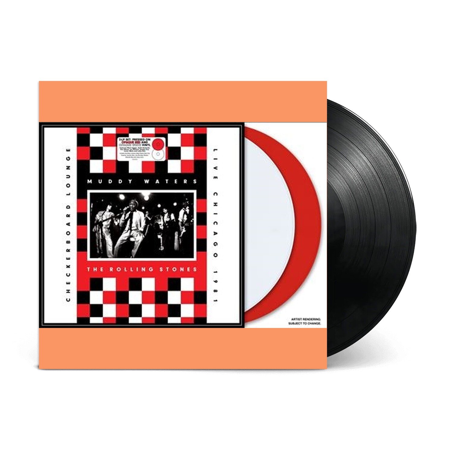 Виниловая пластинка Muddy Waters, The Rolling Stones - Checkerboard Lounge - Live Chicago 1981, 2 x Vinyl, LP