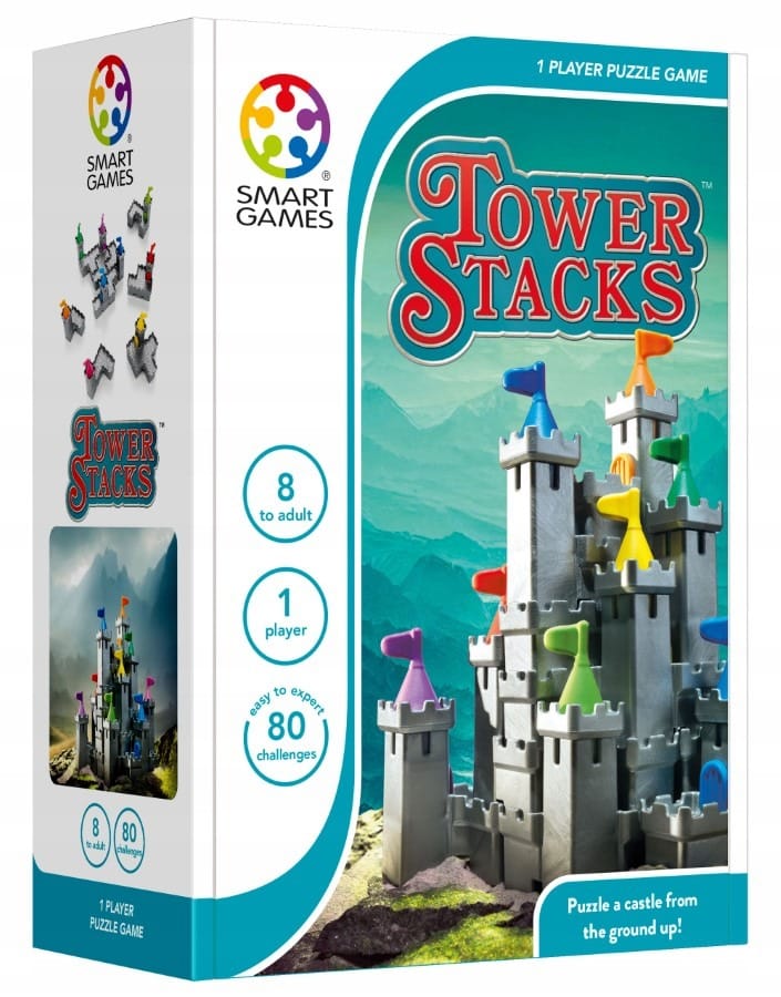 Головоломка Smart Games Tower Stacks, английская версия
