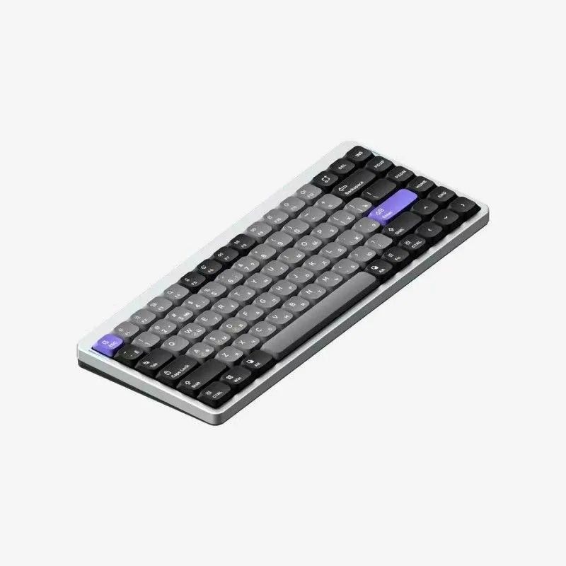 Ультратонкая игровая клавиатура на магнитных переключателях NuPhy Air75 HE, Low-Profile Magnetic Jade Switch (Air75HE-SS-J)