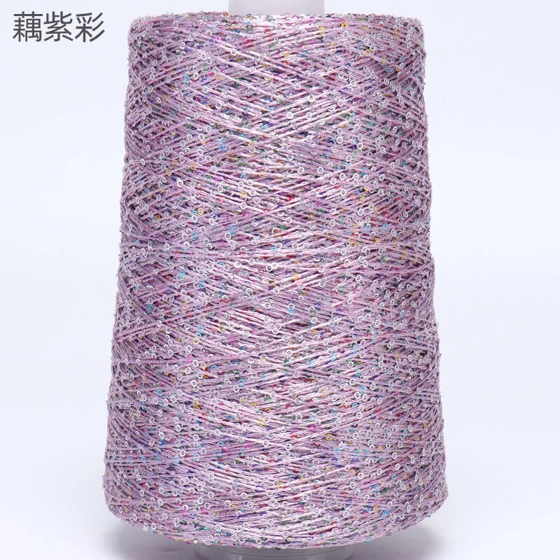 Серебряная пряжа 1 мм 500 г 32