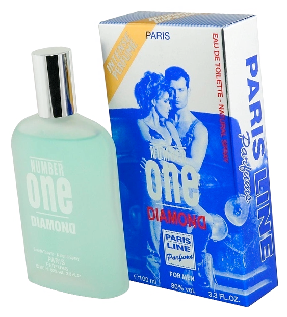 Туалетная вода для мужчин Пари Лайн Намбер Ван 100 мл - Paris Line Parfums Number One Diamond