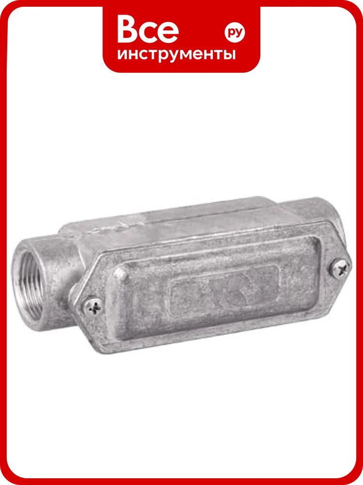 Коробка протяжная DKC алюминиевая, 2 ввода 180, М32x1,5 , IP55, 146x45x57мм 1 ШТ 6030 32A 6030-32A