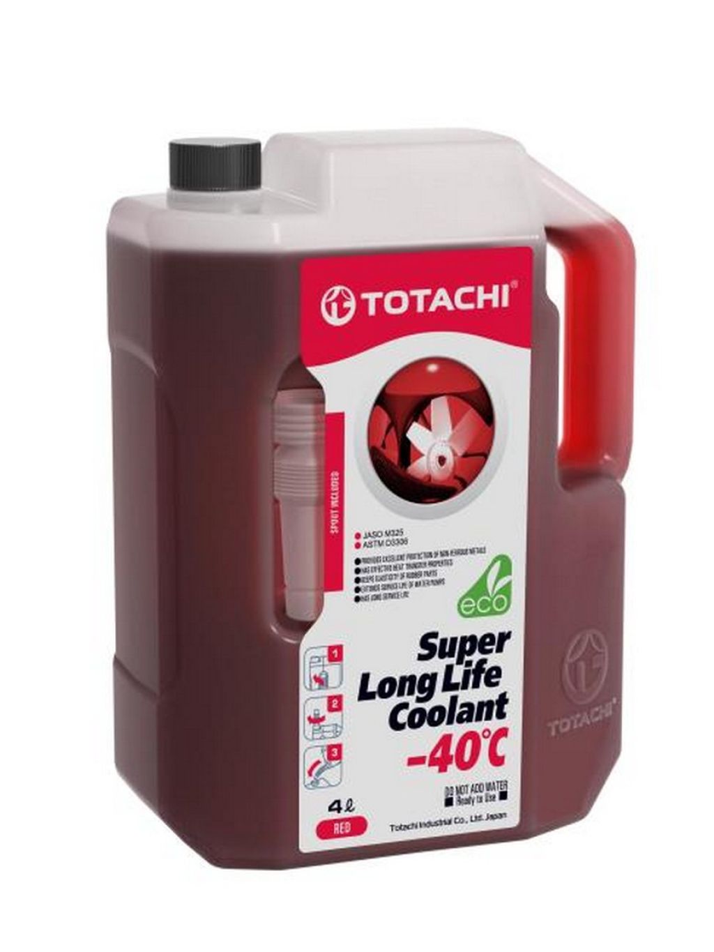 Антифриз Totachi Super Long Life Coolant красный -40 С 4 кr