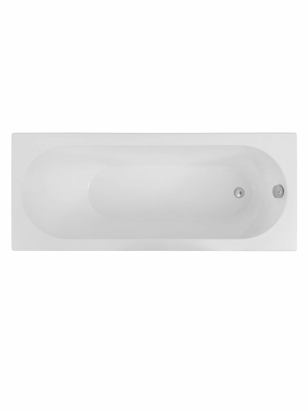 Акриловая ванна Aquanet Nexus 362755 170x70 см, пристенная, белая, с каркасом