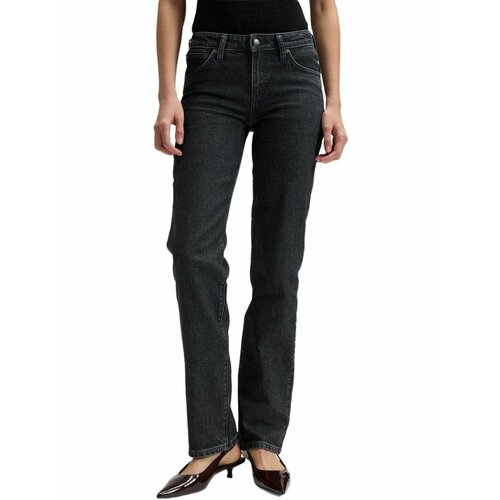 фото Джинсы lee women london regular jeans, размер 31/31, серый