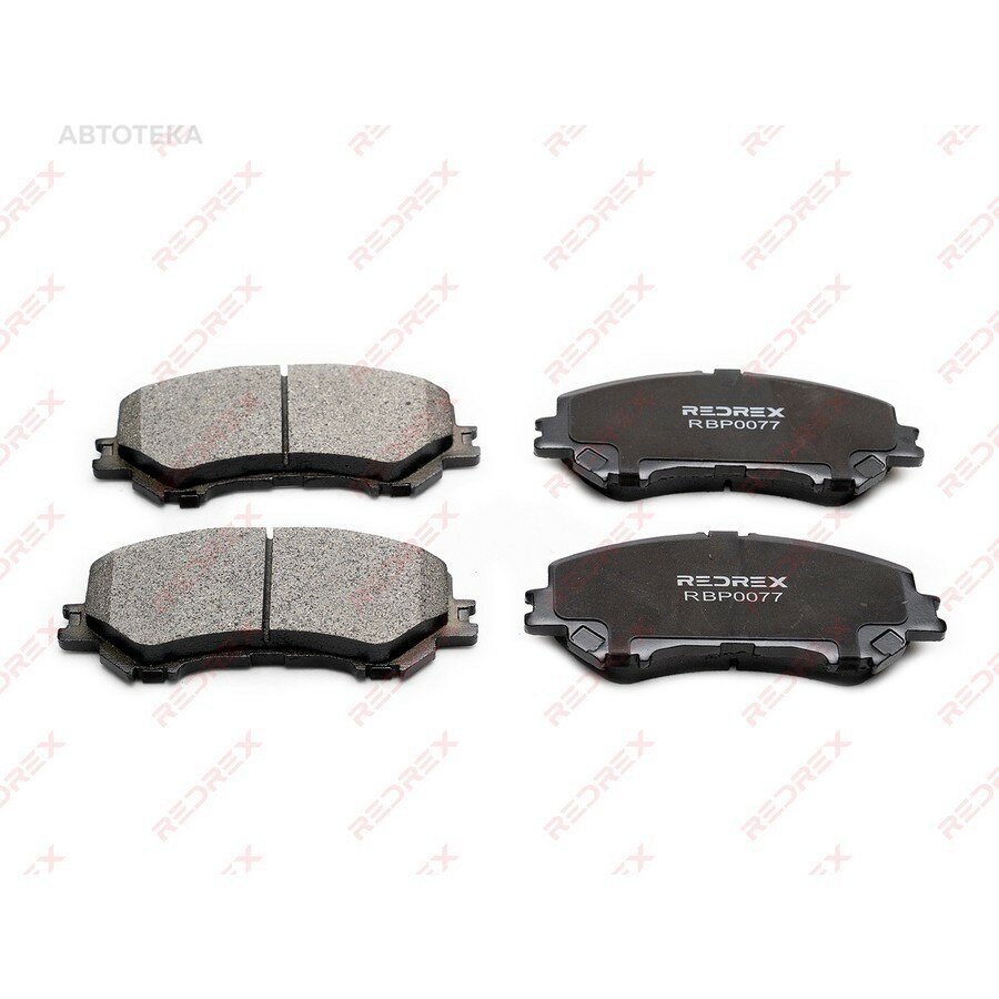 Колодки тормозные дисковые REDREX RBP0077