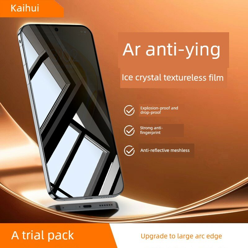 IQOO Neo7 AR Anti-Reflective Privacy Screen Protector Full Coverage Anti-Fingerprint Protects Privacy 1 Pair