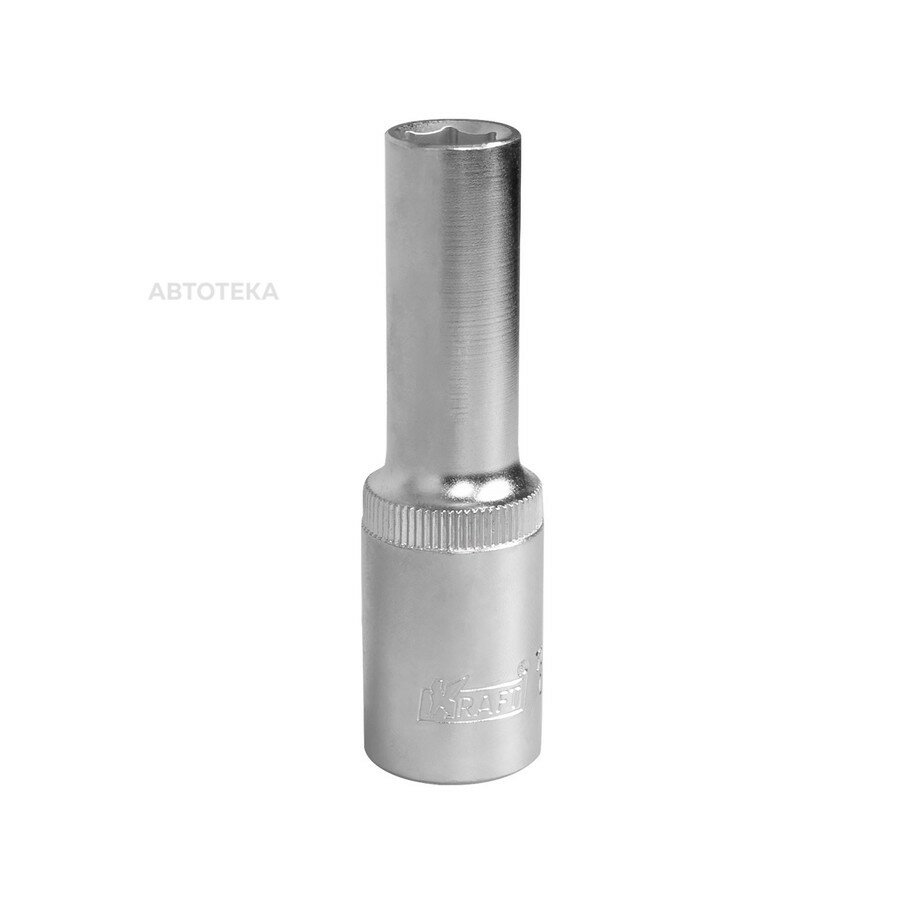 Головка торцевая 1/2"Dr глубокая 10 мм KRAFT KT700374