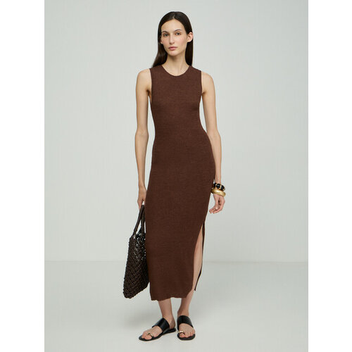 фото Сарафан maison david, размер xl, коричневый