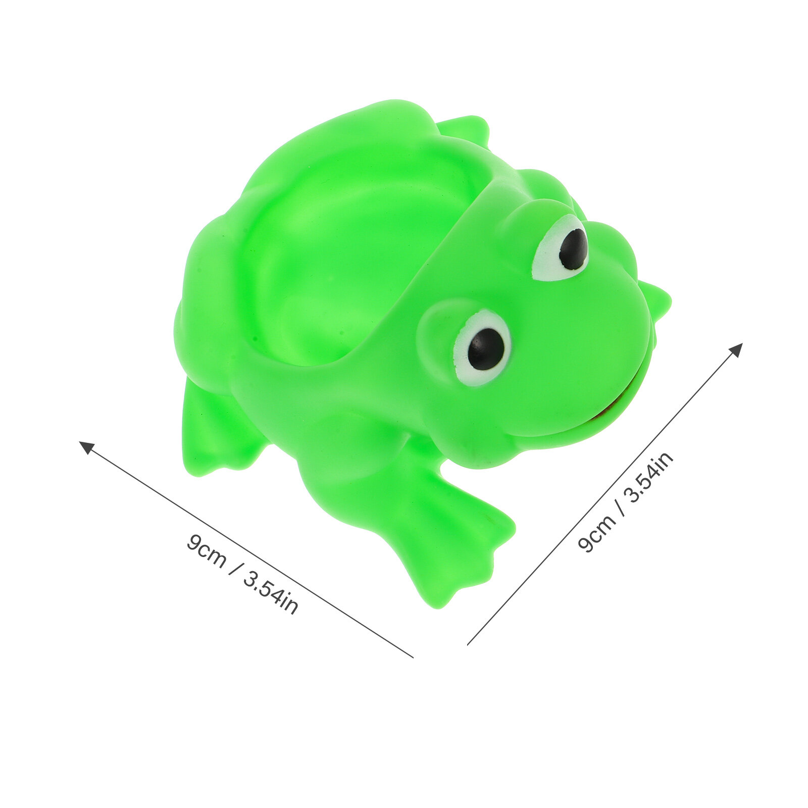 6 Шт Игрушки Для Ванны Творческие Игрушки Для Детей Зеленый 9X9CM Безопасные И Удобные Для Малышей
