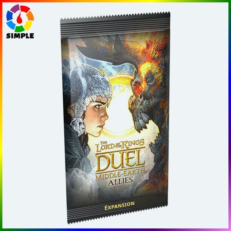The Lord of the Rings: Duel for Middle-Earth - Allies Expansion Карточная игра Настольная игра