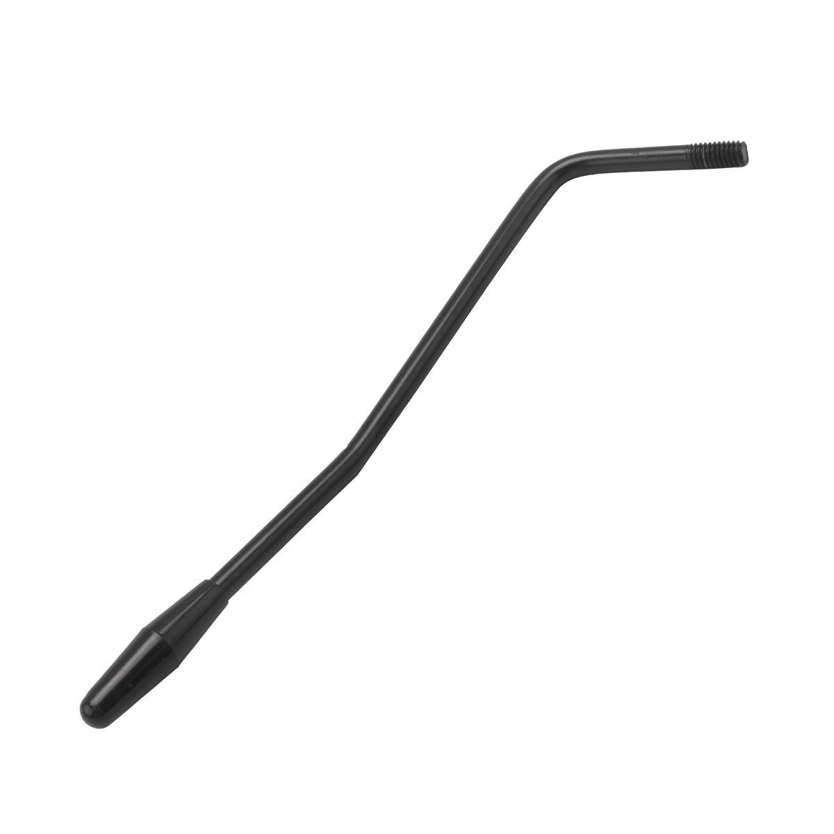 Металлический рычаг тремоло Whammy Bar 6 мм с наконечником для электрогитары (черный)