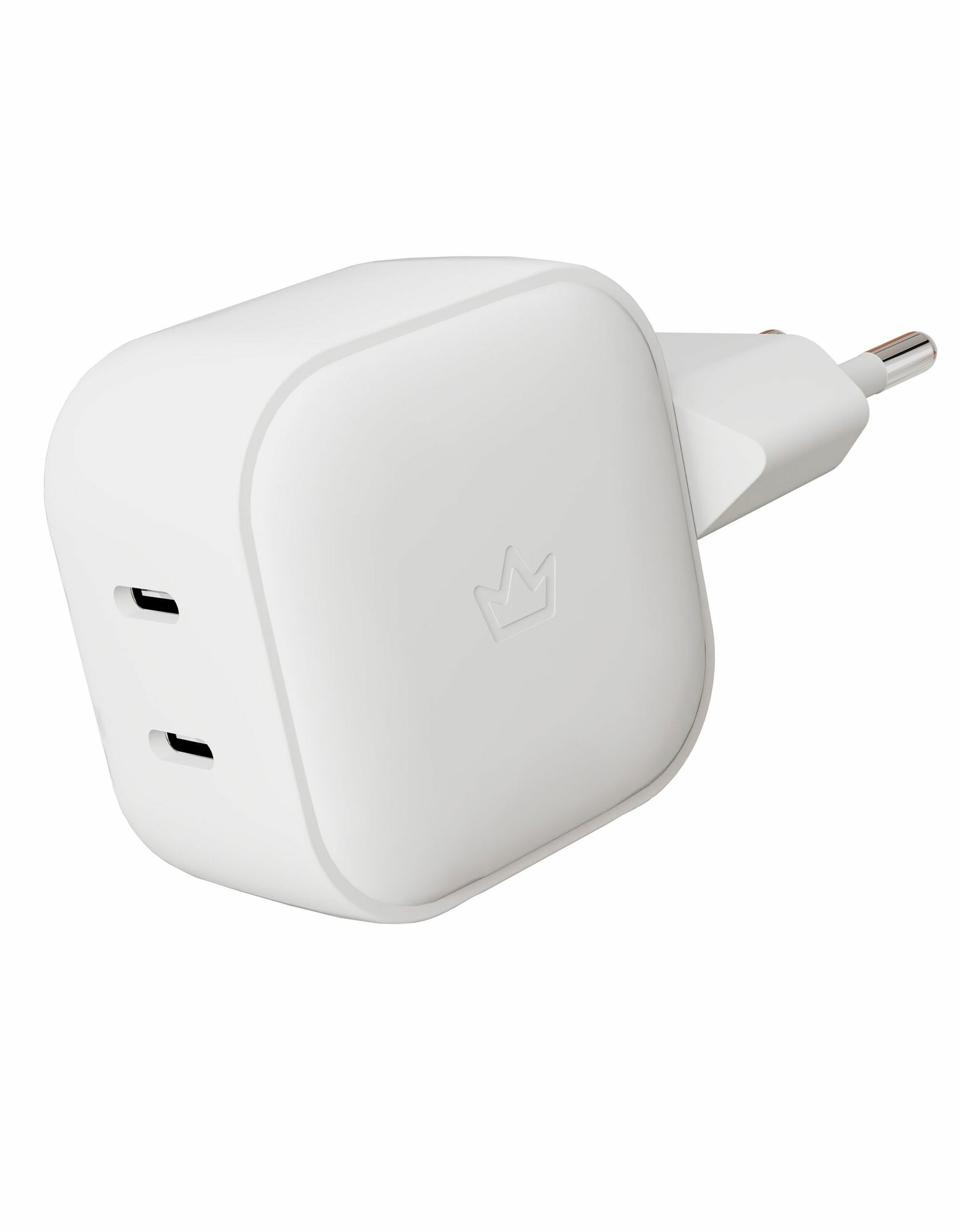 VLP G-Charge Сетевое зарядное устройство, USB Type-C, быстрая зарядка, 45 Вт, без кабеля, светло-серый