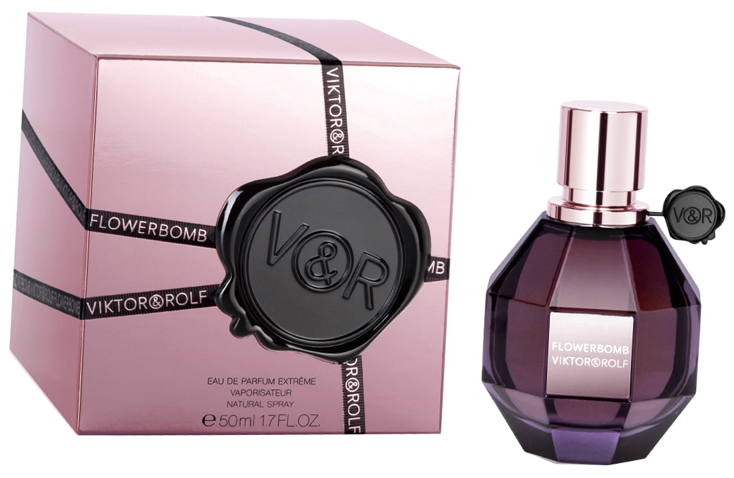Виктор и Рольф Флавербомб Екстрим 50 мл женская парфюмерная вода / Flowerbomb Extreme aroma