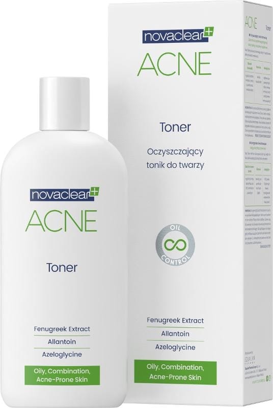 Спрей для ухода за кожей Novaclear Acne очищающий тоник для лица, 150 мл