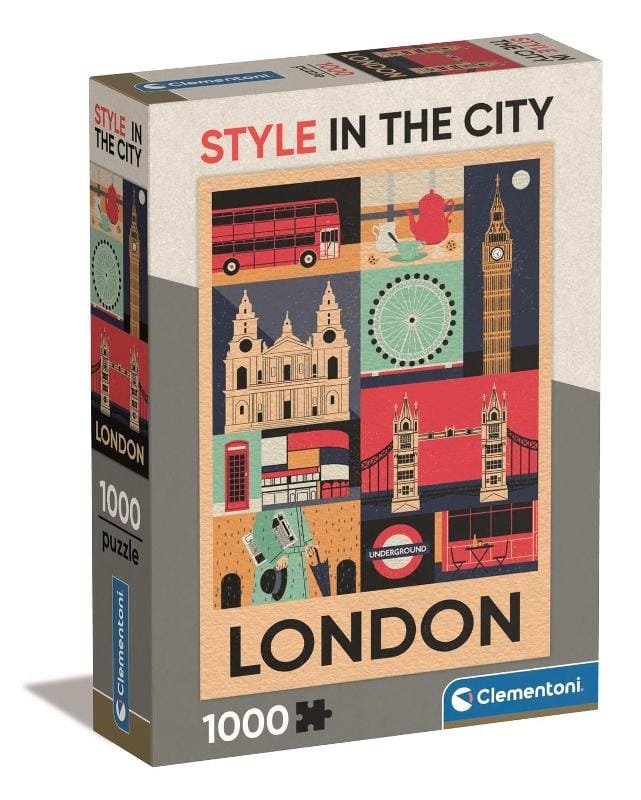 Пазл Clementoni London, 1000 элементов, 69 х 50 см
