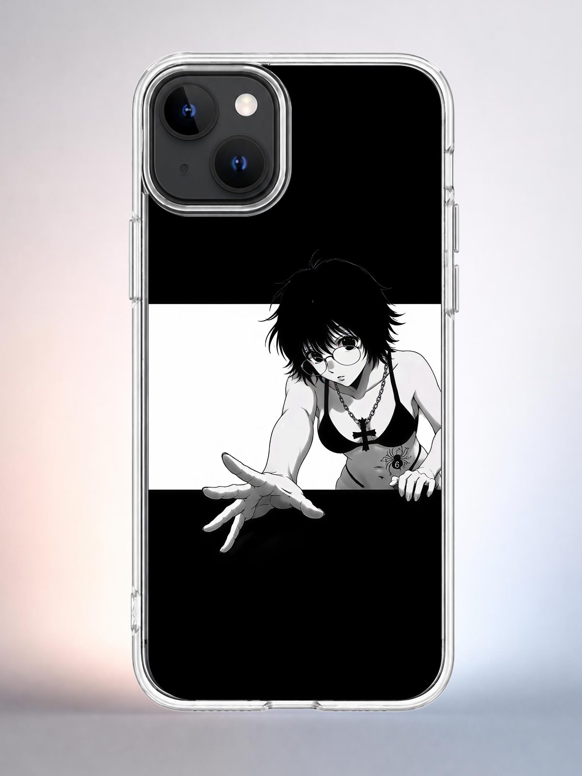 Чехол iPhone 14 Аниме девушка Y2K Indie Sleaze