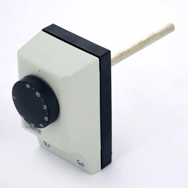 Термостат погружной WATTS TC 100 1/2"от 30 до 90 °, гильза 150 мм (15А, 230В) (отключает, переключает