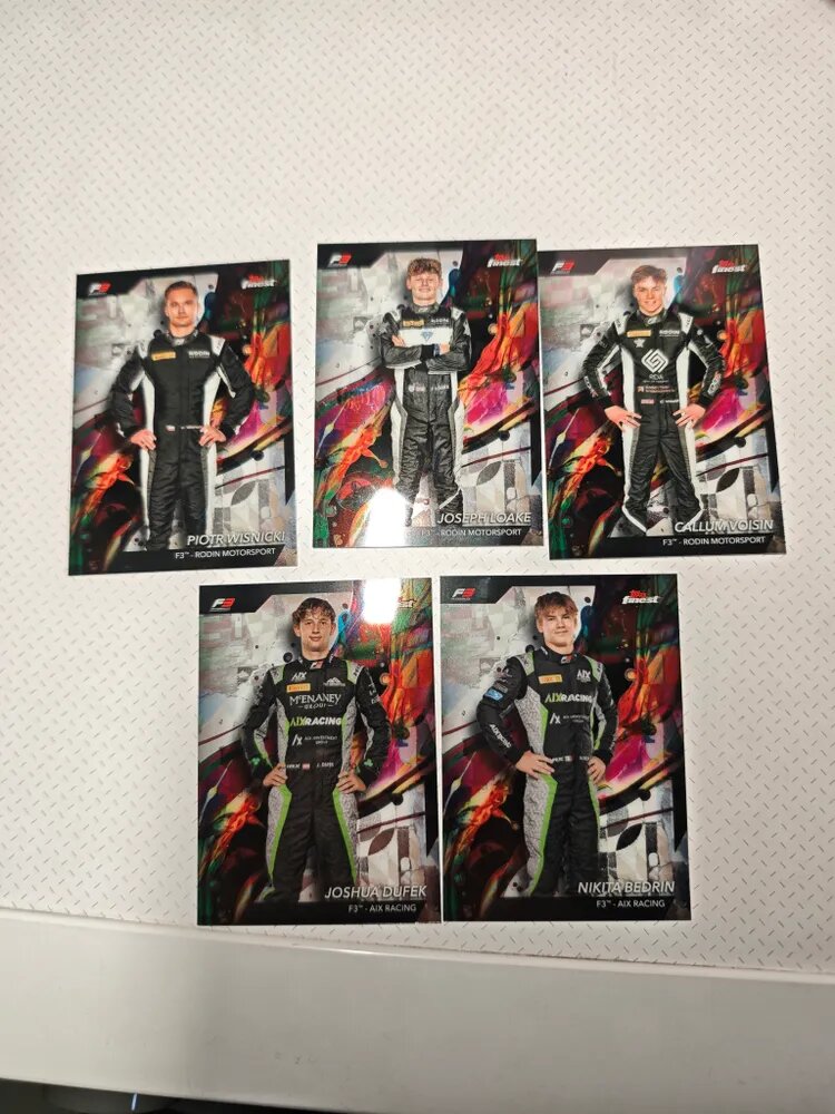 Коллекционная карточка Topps F3 Racing Car