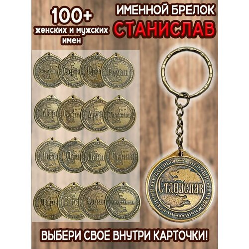 Брелок ОптимаБизнес, золотой