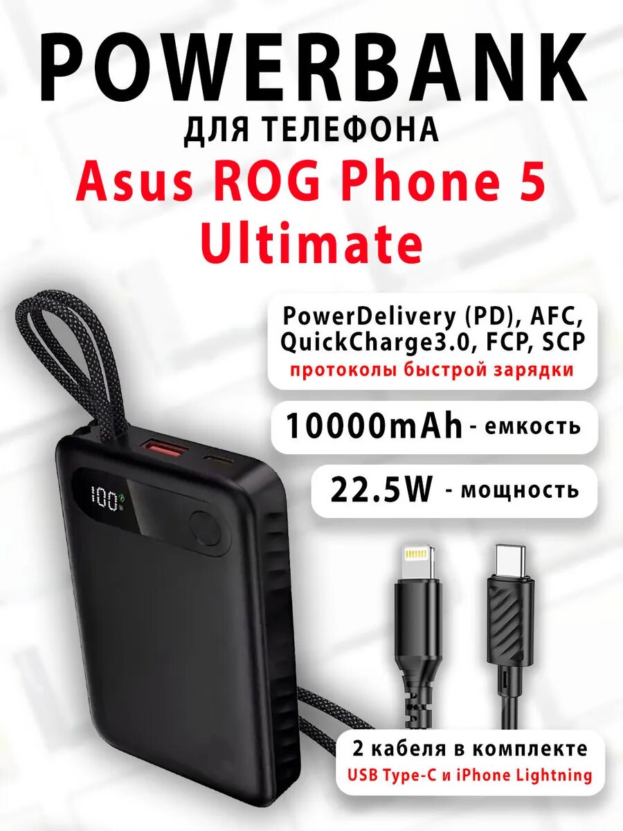 Повербанк для телефона Asus ROG Phone 5 Ultimate