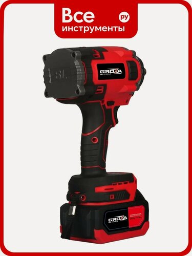 Изображение товара Аккумуляторный гайковерт Grozatools iBW-801 Torque G0203 с бесщеточным двигателем, подсветкой и реверсом