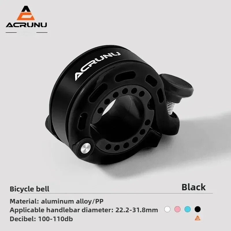 Велосипедный звонок Campanilla Bicicleta 110 дБ Черный, черный