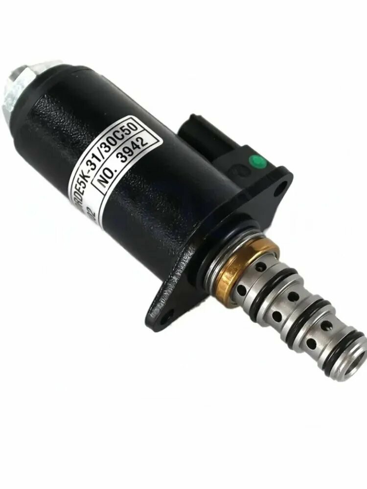Клапан соленоидный для экскаватора Kobelco SK210-6, арт. KDRDE5K-31, 30C50-107, запасная часть
